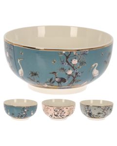 Serving bowl, porcelain, assorted colors, 480 ml