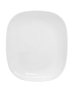 Pjatë servirje Solutions për Snack, opal, e bardhë, 21x19 cm