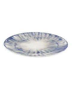 Pjatë servirje Siviglia FREEDOM, porcelan, bezhë/blu, Dia. 26 cm