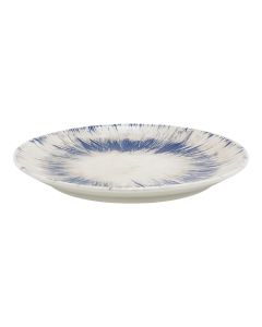 Pjatë ëmbëlsire Siviglia FREEDOM, porcelan, bezhë/blu, Dia. 21 cm