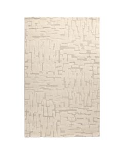 Tapet Elio, polipropilen dhe poliestër, krem, 200x300 cm