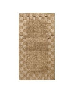 Rug Kos, polypropylene, brown, 80x150 cm