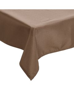 Mbulesë tavoline Nelson,  100% poliestër, gri e errët, 180x180 cm