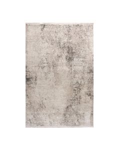 Tapet Fabia, akrilik dhe poliestër, gri, 160x230 cm