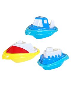 Water toy for the beach, boat, 14x10x8 cm, various colors