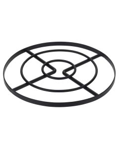 Heat shield Trivet, steel, black, Dia. 23 cm