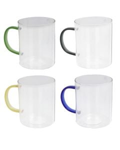 Coffee/Tea glass, glass, transparent, 220 ml