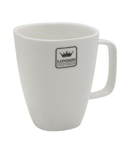 Mug, porcelain, cream, 300 ml / Dia. 8.5 x H 10 cm