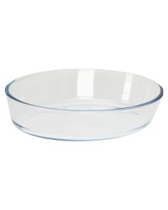 Oven dish oval, glass, transparent, 1.6 L / 28.8x18x6 cm