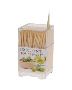 Cocktail/antipaste stick, bamboo, natural, 6.5 cm