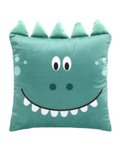 Dina pillow for children, polyester, mint green, 40x40 cm