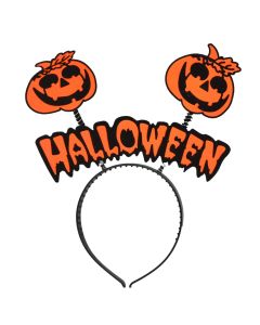Headpieces, with halloween description, orange
