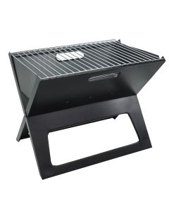 Barbekju me qymyr, metalik, zeze, 45x30x35 cm, 1 cope