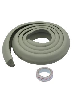 Mbrojtës tavoline, gomë, kafe, 3.7cmx2m, 1 copë