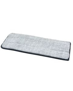 Mop cleaner, "Aurora", for floor, cotton fiber, grey, 33x13 cm, 1 piece