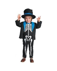 Kostum Halloween për meshkuj, "Skeleton suit', 92-104 cm