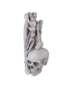 Bag of bone, plastic, 53x20x14 cm, white