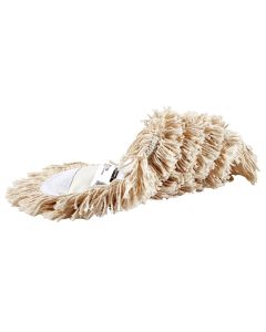 Cleaning mop, "perfetto factory",cotton-polyester, 40 cm, white, 1 piece