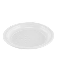 Dopla te bardha 20 pjata plast.te ceketa 20.5cm