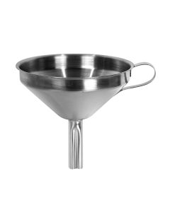 Funnel, Size: D.12 cm, Color: Stainless Steel, Material: Metallic