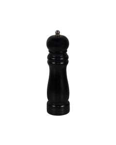 Pepper holder, Size: 15 cm, Color: Black, Materiali: Wooden/Metallic