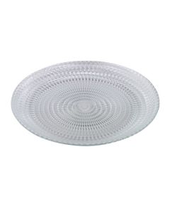 Pjate e sheshte (Pk 6), Permasa: D.15cm, Ngjyra: Transparente, Materiali: Qelq