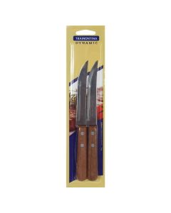 Thikë bifteku TRAMONTINA, Pk 2, 20 cm, (kafe), metali- dru