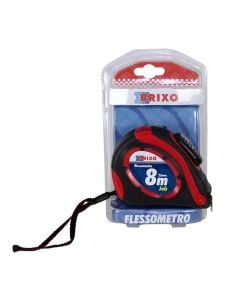 Meter Tape, BRIXO, steel/rubber, 8 mx25 mm