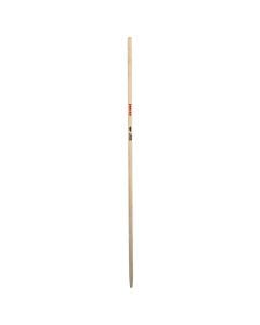 Handle for garden comb natural wood, Ø2.6x140 cm