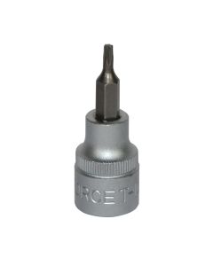 Kokë kriketi yllëz, e shkurtër, FORCE, krom- vanadium, 3/8", T10