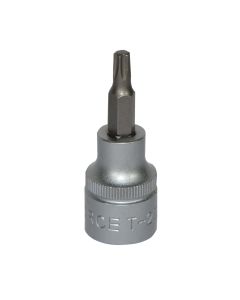 Kokë kriketi yllëz, e shkurtër, FORCE, krom- vanadium, 3/8", T25