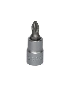 Kokë kriketi yllëz, e shkurtër, FORCE, krom- vanadium, 1/4", PZ.2