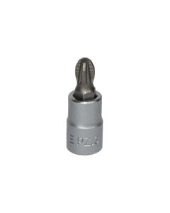 Kokë kriketi yllëz, e shkurtër, FORCE, krom- vanadium, 1/4", PZ.3