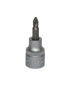 Kokë kriketi yllëz, e shkurtër, FORCE, krom- vanadium, 3/8", PZ.2