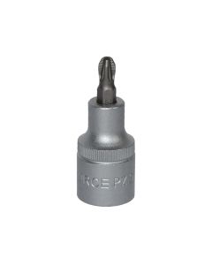 Kokë kriketi yllëz, e shkurtër, FORCE, krom- vanadium, 1/2", PZ.3