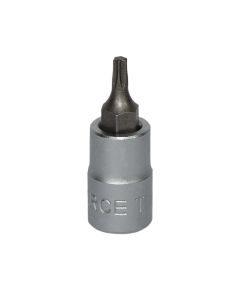 Kokë kriketi yllëz, e shkurtër, FORCE, krom- vanadium, 1/4", T10,