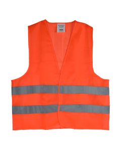 Safety Vest , polyester, orange, L