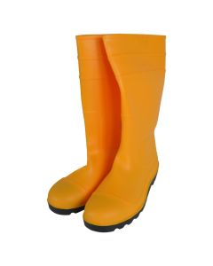 Çizme pune sigurie, PVC/çelik, e verdhë, Nr.40,