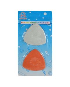 Chalk,  6x6 cm, mixed, 2 pieces, 1 pack