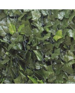Gardh me gjethe artificiale, Verdelook Ivy, 150x300 cm, 680 gr/m², 736 gjethe/m², ngjyra jeshile