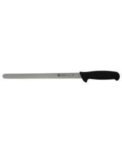 Thikë proshute, tehu- 21 cm, (ngjyrë inoksi- e zezë), metalike- plastike