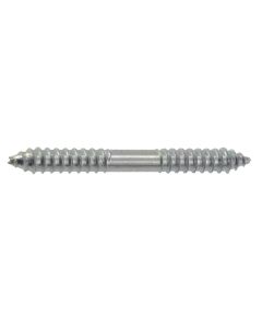 Joint screws for wooden rods, Size: 6x60mm, Color: Silver, Material: Metalic