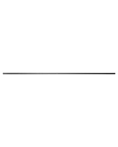 Shufer për perde, Përmasa: Dia.20mm x 1.6m, Ngjyra: Nikel, Materiali: Metalik