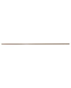 Curtain rod, size: Dia.23mm x 1.6m, Color: Natural, Material: Wooden