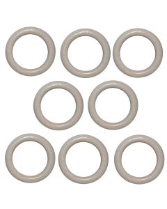 Rings for wooden curtain rod, Size:Dia.45x56mm, Color: Bleached ash, Material: Wooden