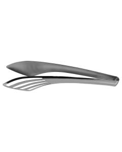 Cake tong, Size: 25 cm, Color: Silver, Material: Inox