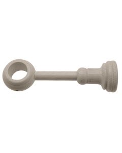 Extensible support for wooden rod, Size: Dia.35mm, Color: Bleached ash, Materiali: Dru