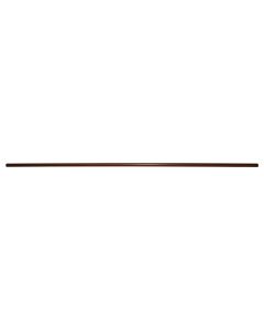 Curtain rod, size: Dia.35mm x 2.4m, Color: Teak, Material: Wooden
