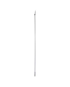 Curtain draw rod, Size: 100cm, Color: Transparent, Material: Plastic