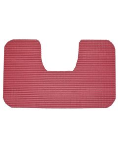 Tapet per tualet, Permasa: 65x40cm, Ngjyra: Kuqe, Materiali: PVC